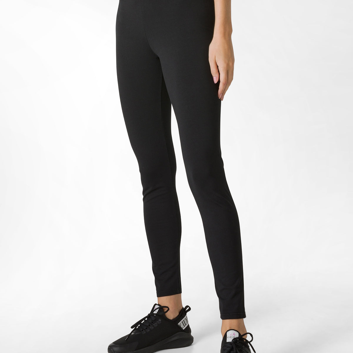 High Waist Leggings, Black DEHA - Main Image