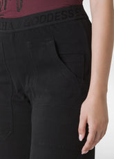 JERSEY MAGNUM PANTS, BLACK - BLACK | DEHA