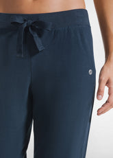 BLUE STRETCH COTTON ZIP-UP HOODIE AND TROUSERS - Active Sets | DEHA