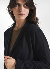 BLAZER IN COTONE STRETCH NERO | DEHA