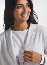 BLAZER IN COTONE STRETCH GRIGIO | DEHA