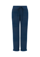 LIGHT CORDUROY DRAWSTRING PANTS - BLUE | DEHA