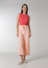 LOW-CUT BACK TOP - RED - CALYPSO CORAL | DEHA