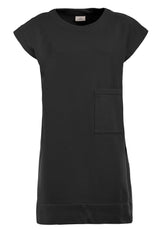 COMFY FLEECE DRESS - BLACK - Dresses, skirts, and suits - Outlet | DEHA