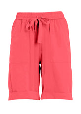 POPLIN BERMUDA - RED - Bermuda shorts - Outlet | DEHA