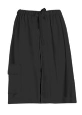 POPLIN CARGO BERMUDA - BLACK - Bermuda shorts - Outlet | DEHA