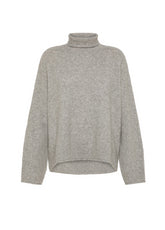 PULLOVER LOUNGE COLLO ALTO GRIGIO - still life | DEHA