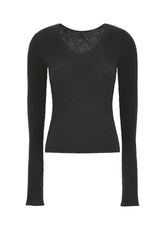 BOUCLE' SWEATER, BLACK - Denim Passion: Trousers, Skirts and Shorts | DEHA