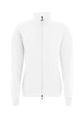 CORE FULL-ZIP LIGHT SWEATSHIRT - WHITE - Sweaters | DEHA