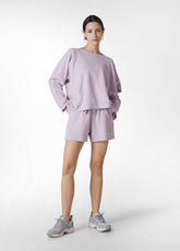 FRENCH TERRY SHORTS - PURPLE - Sports shorts | DEHA