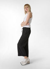 TENCEL™ CROP PANTS - BLACK - Leisurewear | DEHA