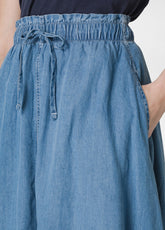 DENIM LYOCELL LONG SKIRT - BLUE - Denim Passion: Trousers, Skirts and Shorts | DEHA