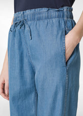 DENIM LYOCELL JOGGER PANTS - BLUE - Denim Passion: Trousers, Skirts and Shorts | DEHA