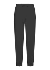 RIB TRIMS ORGANIC SWEATPANTS - BLACK - Activewear | DEHA