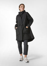 QUILTED PARKA JACKET - BLACK - NEW COLLECTION: SS 24 | DEHA