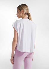 Organic Jersey Loose-Fit T-Shirt - Weiss - WHITE | DEHA