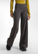 PANTALONI A GAMBA LARGA IN JERSEY STRETCH MARRONE - MOKA BROWN | DEHA