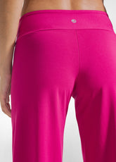 PANTALONI A GAMBA LARGA IN JERSEY STRETCH FUCSIA - FUCHSIA PINK | DEHA