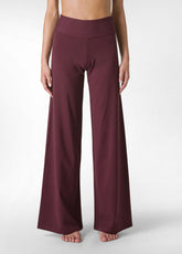 PANTALONE GAMBA LARGA IN JERSEY GRIGIO - GREY MELANGE | DEHA