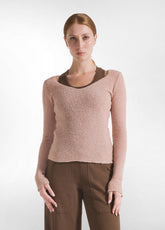 BOUCLE'-PULLOVER - PINK - MISTY ROSE | DEHA
