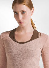 BOUCLE'-PULLOVER - PINK - MISTY ROSE | DEHA