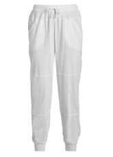 PANTALONE JOGGER IN JERSEY BIANCO - Outlet | DEHA
