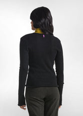 MAGLIA BOUCLE' NERO - BLACK | DEHA