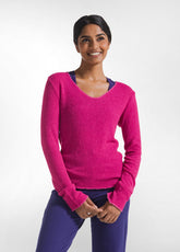 PINK BOUCLE' SWEATER - Dance sets | DEHA