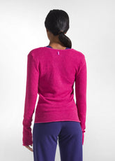 MAGLIA BOUCLE' FUCSIA - FUCHSIA PINK | DEHA