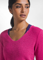 PINK BOUCLE' SWEATER - Dance sets | DEHA
