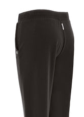 JOGGER TROUSERS WITH CUFFS - BLACK - BLACK | DEHA