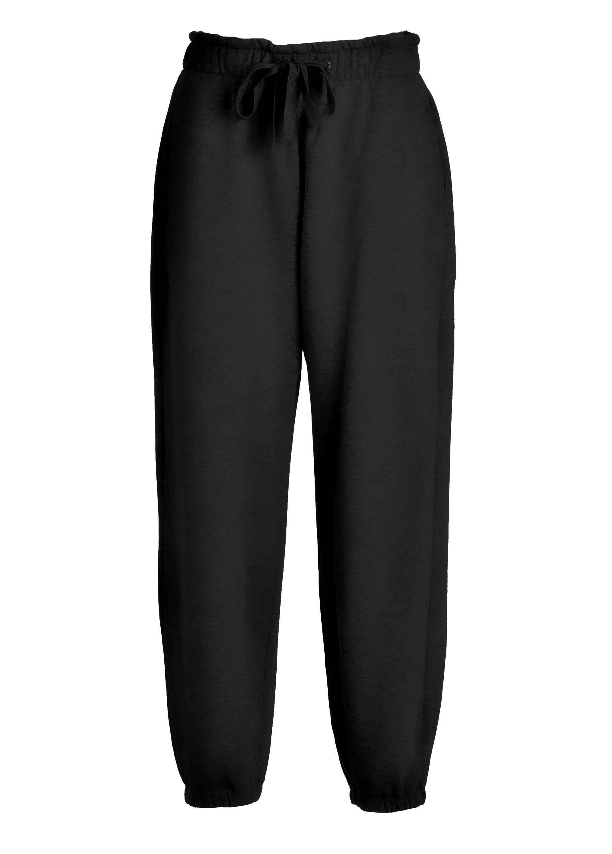 PANTALONE BALLOON COMFY NERO DEHA