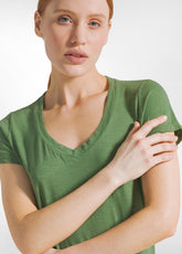 Pull&Bear - T-shirt con scollo a V bianca Pull&Bear - T-shirt con scollo a V bianca