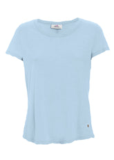 FLAMMÈ JERSEY T-SHIRT - BLAU - Tops & T-Shirts | DEHA