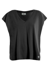 LOOSE-FIT T-SHIRT - BLACK - Tops & T-Shirts | DEHA