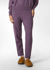 STRICK-JOGGER, LILA - PURPLE VIOLET | DEHA