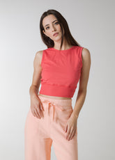 LOW-CUT BACK TOP - RED - CALYPSO CORAL | DEHA