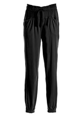 PANTALONE JOGGER CON COULISSE NERO - Outlet | DEHA