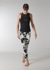 CANOTTA YOGA A STRATI TULLE - NERA - Tops & Sport-BHs - Outlet | DEHA