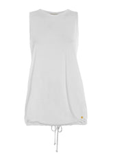 FLOWY YOGA TOP - WHITE - Tops & sports bras - Outlet | DEHA