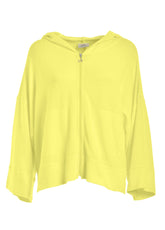COMFORT ZIPPED HOODIE - YELLOW - Outlet | DEHA