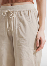 PANTALONE MAGNUM IN POPLIN LEGGERO BEIGE - BEIGE | DEHA