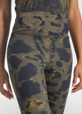 LEGGINGS IN MICROFIBRA STRETCH STAMPATI MARRONE - BROWN ANIMALIER | DEHA