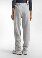 PANTALONE DRITTO IN COTONE PESANTE GRIGIO - GREY MELANGE | DEHA