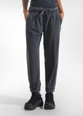 PANTALONE DRITTO EFFETTO MALTINTO NERO - BLACK | DEHA