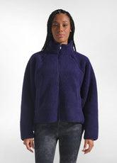 PURPLE TEDDY JACKET - Teddy Bear: Soften your wardrobe | DEHA