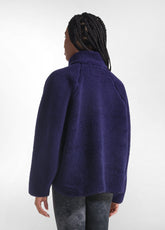 LILA TEDDYJACKE - DEEP PURPLE | DEHA