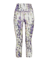 ALLOVER RECYCLED MICROFIBRE 7/8 LEGGINGS - PURPLE - LILAC SPOTTED | DEHA