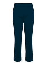 POPLIN STRAIGHT PANTS - BLUE - Pants | DEHA
