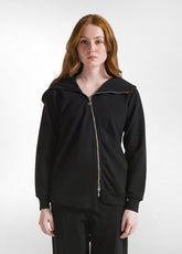 BIKER SWEATSHIRT AUS ORGANISCHER BAUMWOLLE - SCHWA - Strickwaren - Outlet | DEHA